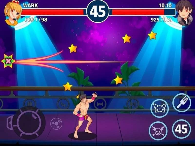 Anise Star Brawler Gameplay Screenshot